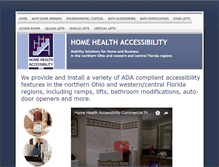 Tablet Screenshot of hhaccessibility.com